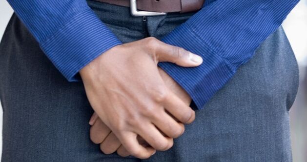 Pain in the gum as a symptom of prostatitis in a man