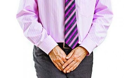 Prostatitis is accompanied by pain in the groin